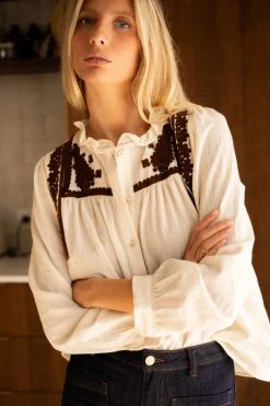 BLOUSE PERLE^Boutique Libertie Outlet