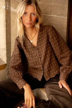 BLOUSE PRALINE^Boutique Libertie New