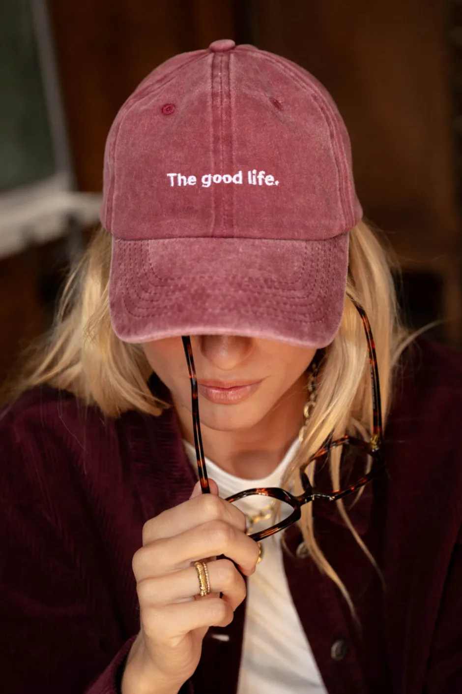 CASQUETTE LIFE^Boutique Libertie Discount