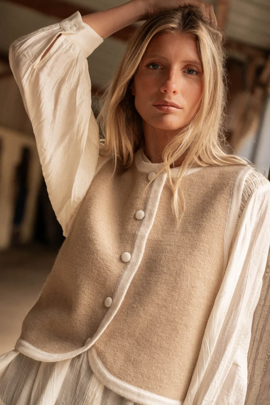 GILET DAMIETTE^Boutique Libertie Outlet