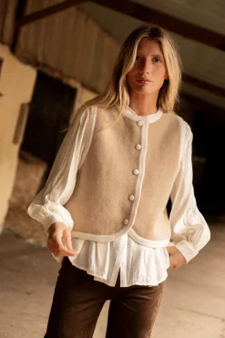 GILET DAMIETTE^Boutique Libertie Outlet