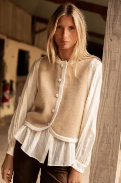 GILET DAMIETTE^Boutique Libertie Outlet