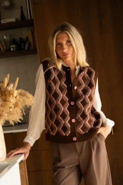 GILET IRENA^Boutique Libertie Sale