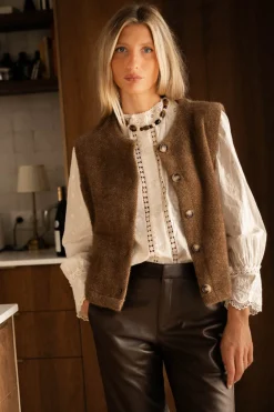 GILET MAGGY^Boutique Libertie Best