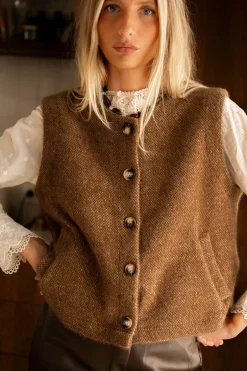 GILET MAGGY^Boutique Libertie Best