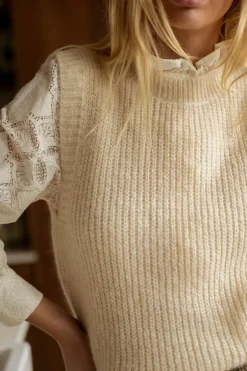 PULL BLANCA^Boutique Libertie Online