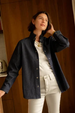 SURCHEMISE LEOPOLDE^Boutique Libertie Clearance