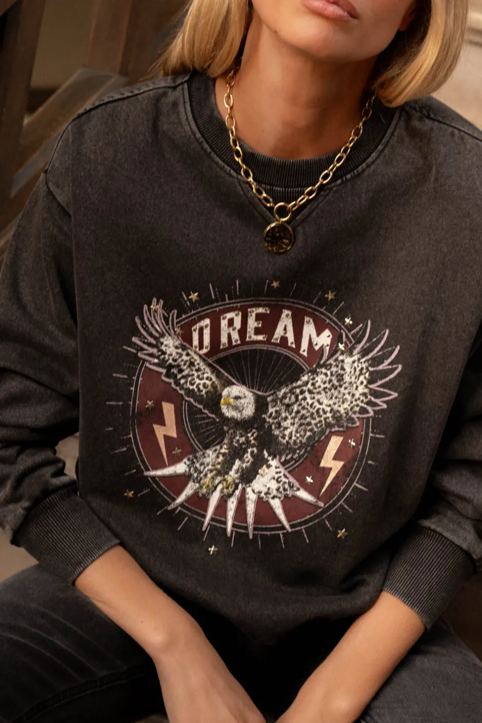SWEAT CURTIS^Boutique Libertie Hot