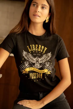 T-SHIRT FREEDOM^Boutique Libertie Online